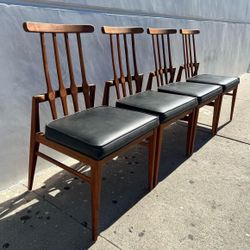 Set of Four Mid Century Dining Chairs by Foster - McDavid circa 1950/1960's