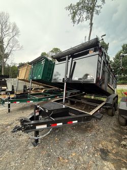 Panther Cargo 7x16 Dump Trailer — BRAND 🆕 💪🏻🔥 GPS TRACKED 🔒
