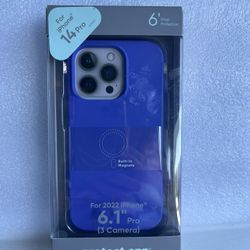 protect onn MagSafe Compatible Phone Case for iphone 14 pro - blue