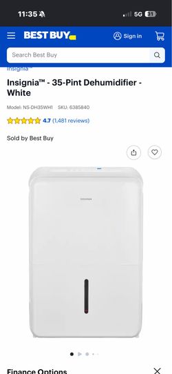 Dehumidifier - great condition