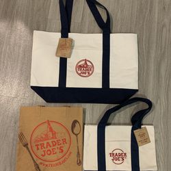 Traders Joe’s Canvas Mini and Large, Washable Paper Grocery Bags - $50 (Gilbert)