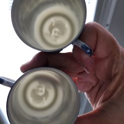 Vintage Japanese Lithopane Geisha Tea Cups