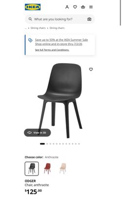 4 IKEA Chairs, Blue, $100 for all