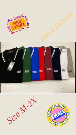 HUGO BOSS & LACOSTE POLOS