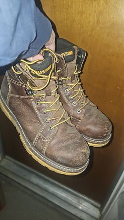 Wolverine working boots men size 9.5M