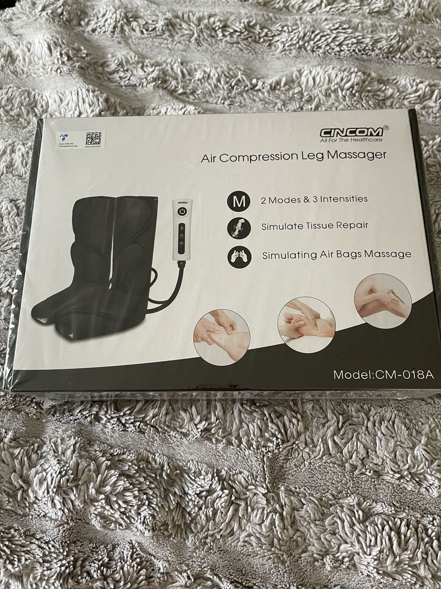 Brand New Unopened air Compression  Leg Massager 