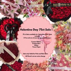 75ct sale For Valentines Day ! 
