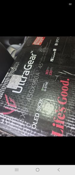 LG UltraGear GX9 45” OLED 5K2K
