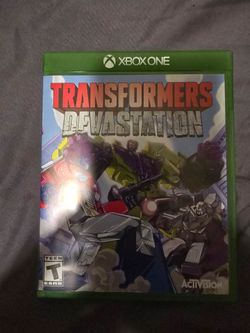 Transformers Devastation Xbox one/Xbox series X