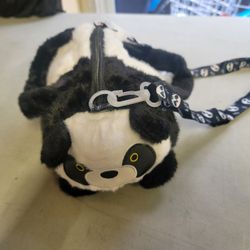 Brand new Claw Daddy panda plush shoulder bag 