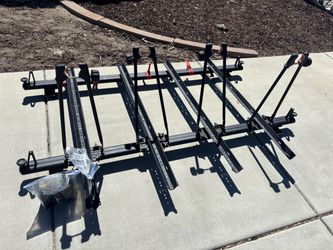 Truck bike rack