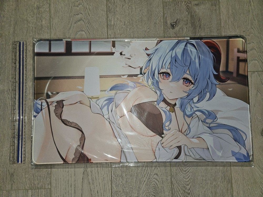 Official Houkisei @houk1se1 Ganyu Anime Deskmat