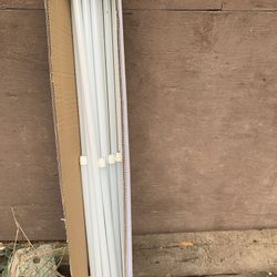 4 foot T8 LED lamps used with a T8 ballast.