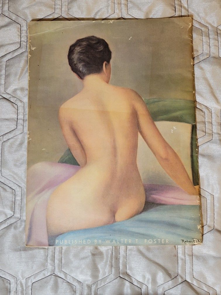 FIGURE FROM LIFE by ROBERT DUFLOS and WALTER FOSTER (1950) 10x14 HOW TO DRAW (serial 19) in great shape see pictures.