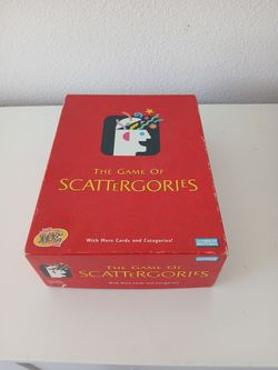 Scattergories game