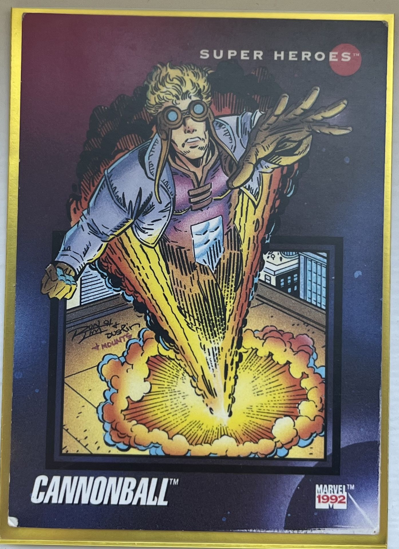 Cannonball Trading Card 1992