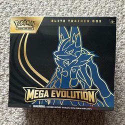 Pokemon Mega Evolution Lucario Elite Trainer Box