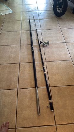 Okuma Hawaiian custom ulua pole & reel