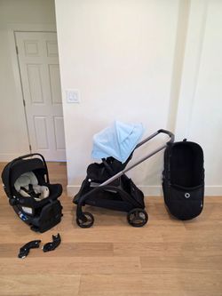 Bugaboo Dragonfly Travel System + Bassinet + Turtle Air Car Seat - 2024