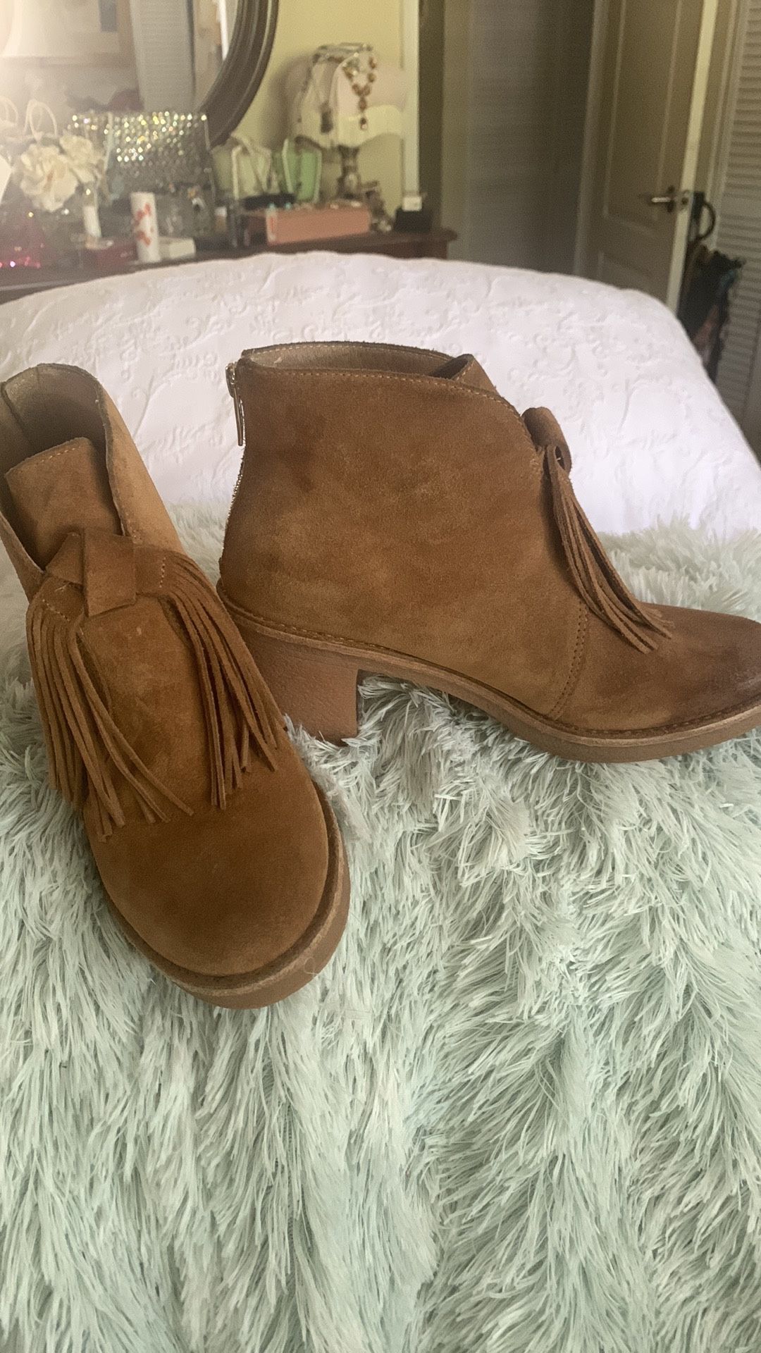 UGG Suede Ankle Boots