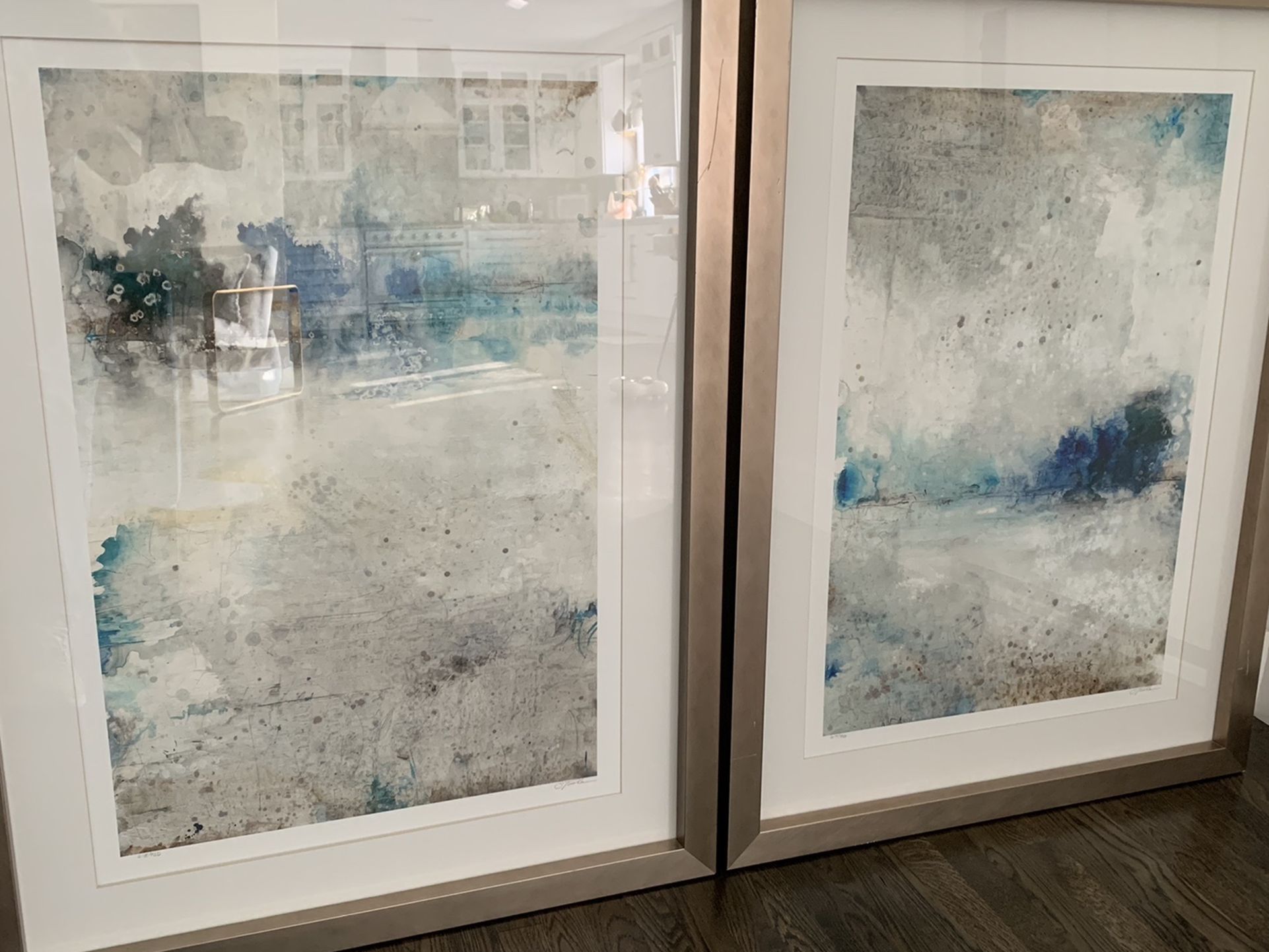 Tim O’toole Paintings “Cool Morning” I & II (Framed)