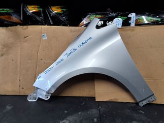 2020-2021-2022-2023-2024-2025-2026 TOYOTA COROLLA LEFT SIDE FENDER OEM USED #12565