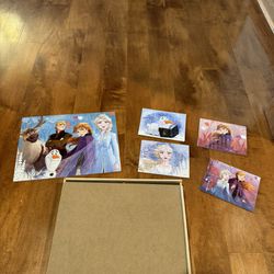 Disney Frozen Elsa Wooden Puzzle Bundle Shipping Available