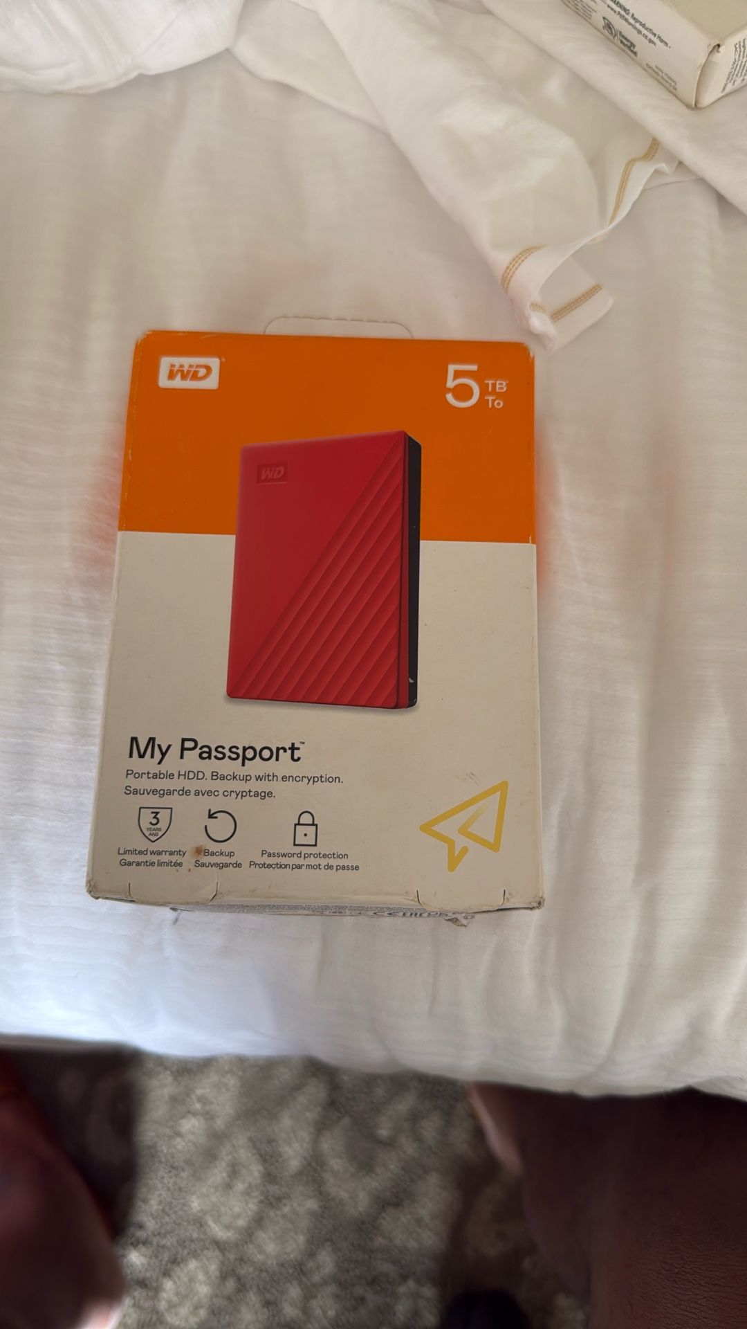 WD My Passport Portable HHD BRAND NEW NEVER OPENED