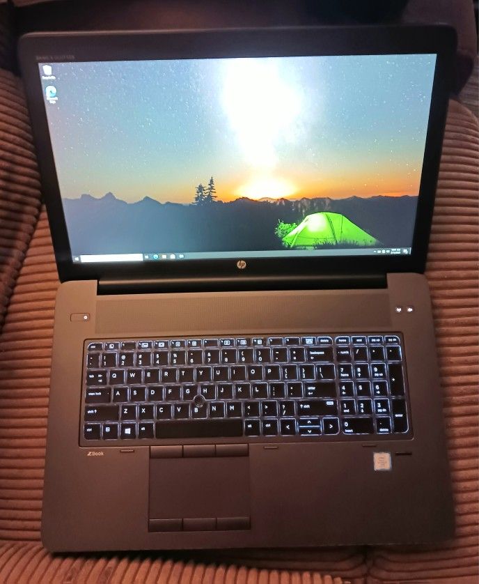 Fast! HP 17.3" ZBook Intel Core i7-7820HQ 64 GB RAM 1TB SSD/HDD Nvidia 6 GB DDR5 Graphics Webcam Windows 11 Professional 