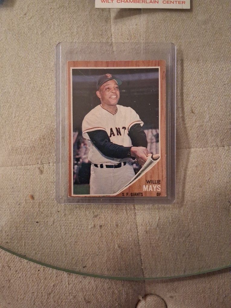 1962 Topps Willie Mays