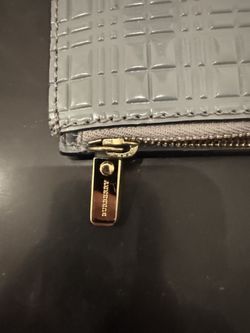 Burberry Wallet Patent Leather grey gray