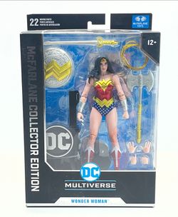 McFarlane Toys DC Designer Edition Wonder Woman 7Inch Action Figure #10 ~ Brand New