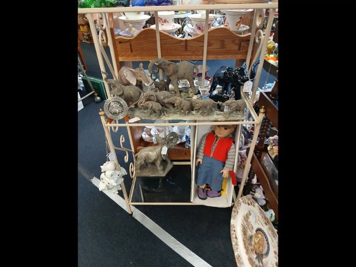 Dolls,Glassware, Toys, Antiques, Dragons,Furniture 