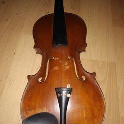 1836 Violin Stamped Paolo Mucchi