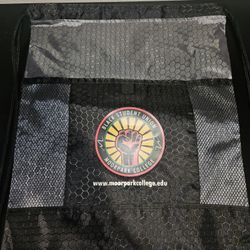 Black Drawstring Backpack