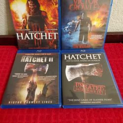 VICTOR CROWLEY HATCHET BLURAY  SET 