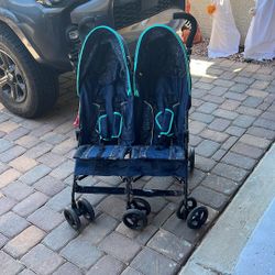 Delta Double Stroller 