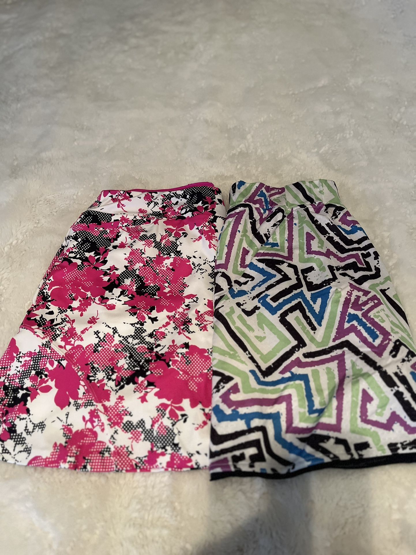 2 Medium Golf Skirts