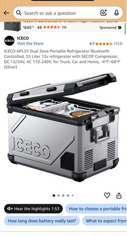 Car refrigerator cooler