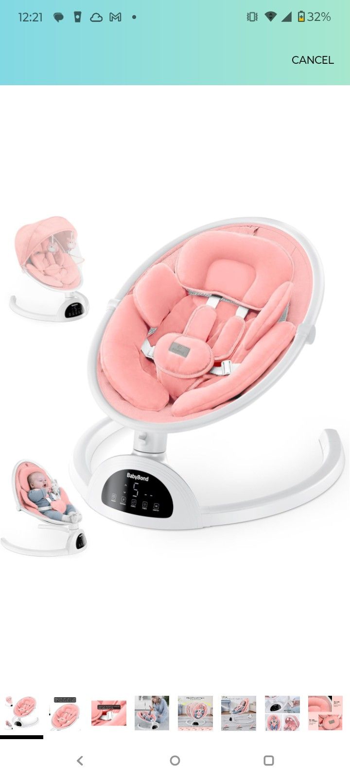 Brand New Baby Swing