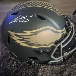 Fullsize Authentic Eagles Autographed Helmet 