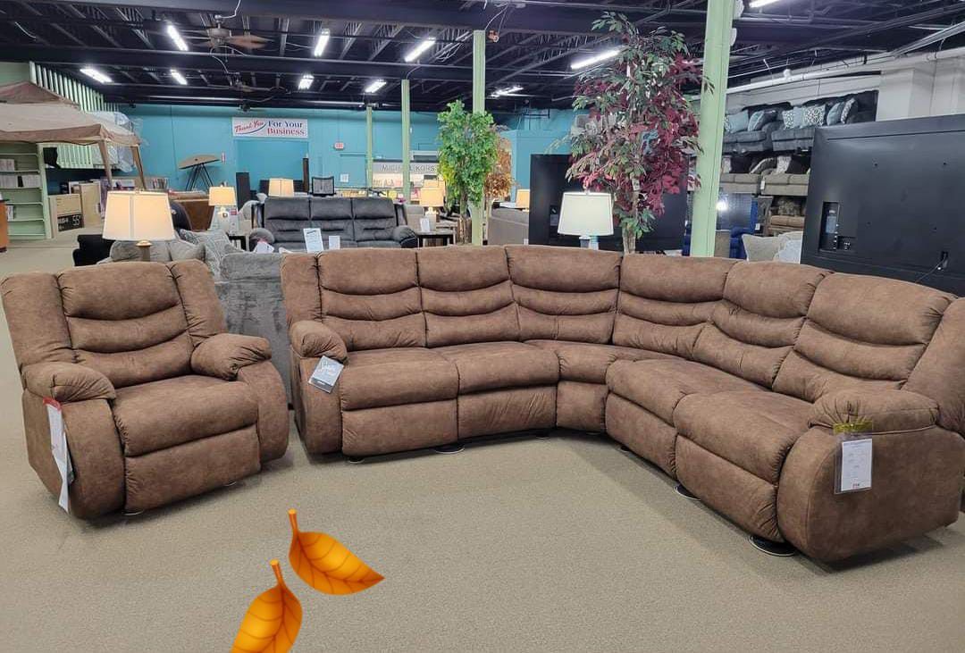 Bartymate Brindle Reclinings Sectionals Sofas Couchs Finance and Delivery Available 