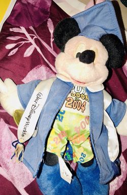 Mickey Mouse graduation doll from 2004