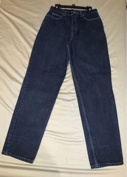 New York & Co Dark Wash Straight Leg Denim Jeans Size 10