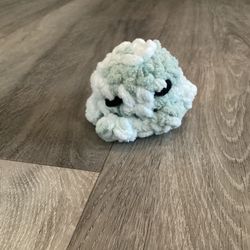 Handmade Crochet Blue Green Mix Baby Octopus 