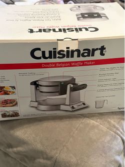 Double waffle maker