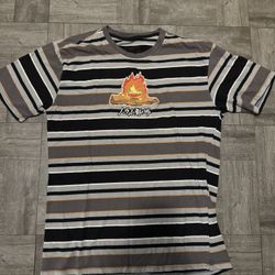 Flame Embroidery Tee