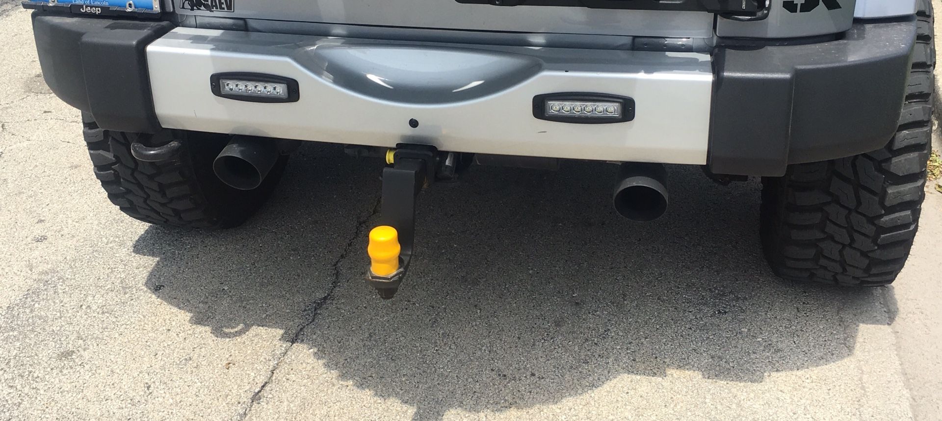 Jeep Wrangler OEM Custom Rear Bumper JK 07-18