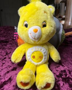 Yellow Care bear 