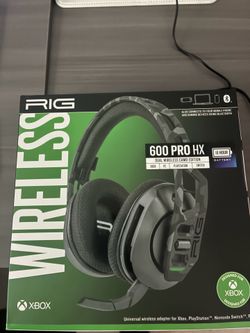 Rig Jc 600 wireless headset like new